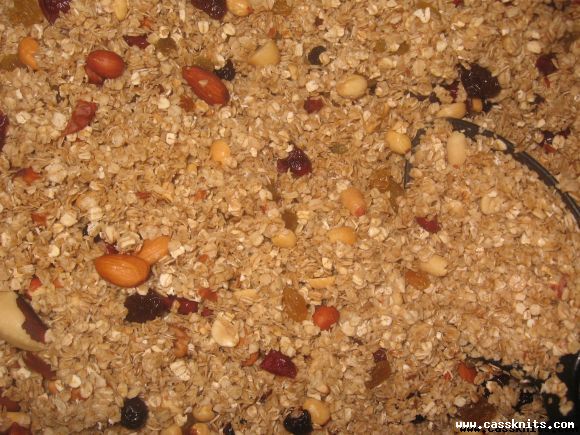 finished granola